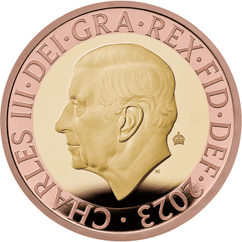 英国 2023年 “国王チャールズ3世初の通常貨セット” 通常貨金貨8種プルーフセット