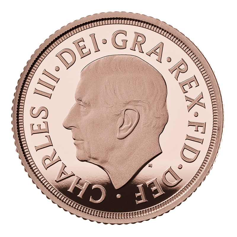 英国 2024年 ソブリン金貨コレクション 金貨5種セット(1/4、1/2