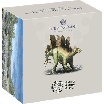 英国 2024年 恐竜シリーズ ステゴサウルス 25ポンド金貨 プルーフ