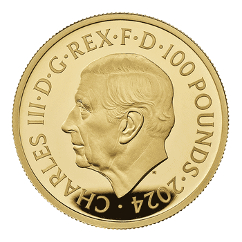 英国 2024年 伝説のミュージシャン ジョージ・マイケル 100ポンド金貨 1オンス プルーフ