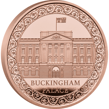 英国 2024年 バッキンガム宮殿 5ポンド金貨 プルーフ