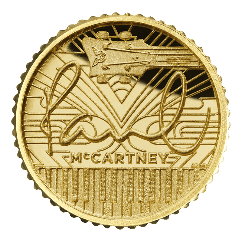 英国 2024年 伝説のミュージシャン ポール・マッカートニー 50ペンス