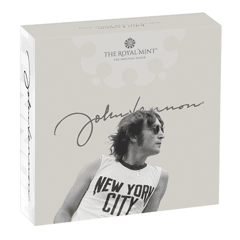 ★大幅お値下げ‼️最終価格‼️ジョン・レノン 2025 生誕85周年記念銀貨 5oz JOHN LENNON ジョンレノン (生誕 85年 ) - 2025 UK £5 Brilliant