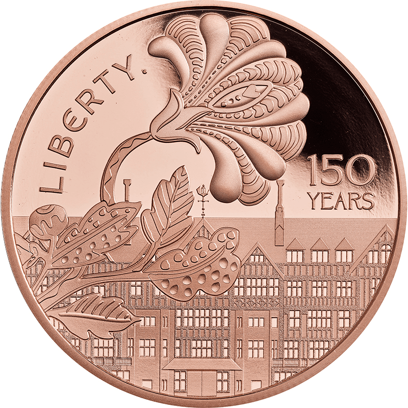 供給元問合せ】 英国 2025年 リバティ150周年 5ポンド金貨 プルーフ