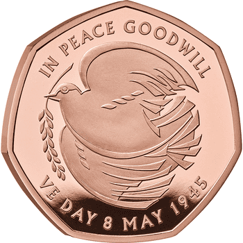英国 2025年 リバティ150周年 5ポンド白銅貨 未使用