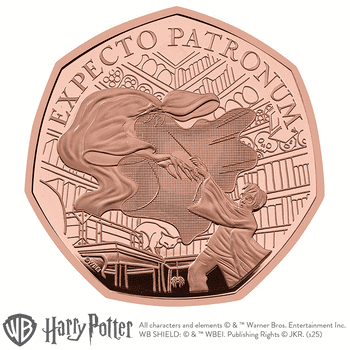 純銀　シリアルナンバー入り限定ハリー・ポッターメダル ハリー・ポッター（TM）－ Harry Potter 記念コイン