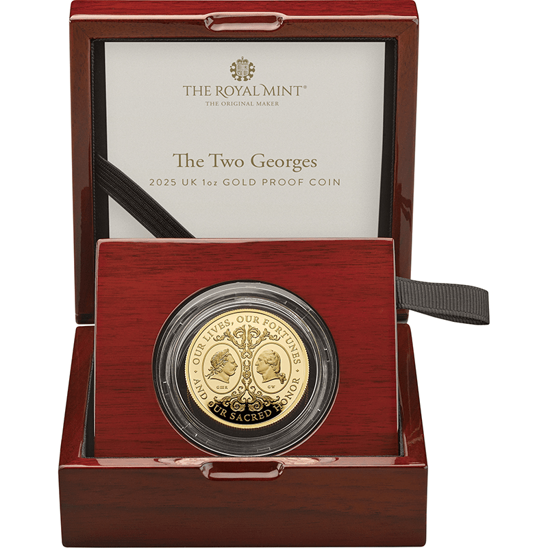 供給元問合せ】 英国 2025年 アメリカ独立戦争250周年 二人のジョージ