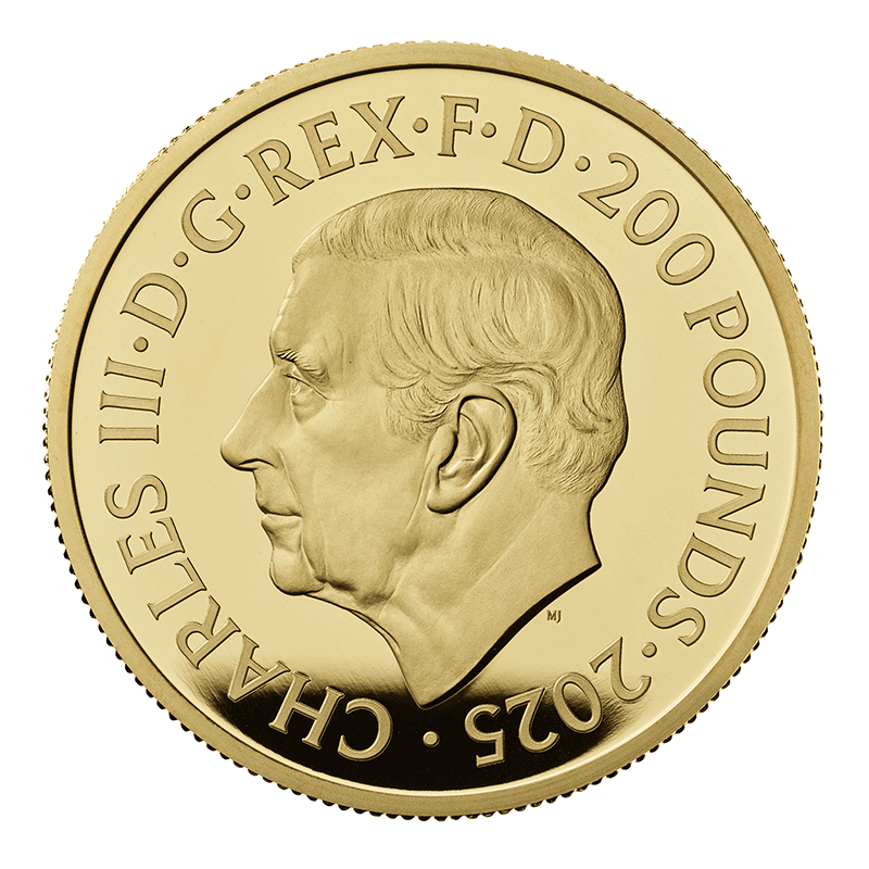 英国 2025年 伝説のミュージシャン フレディ・マーキュリー 200ポンド