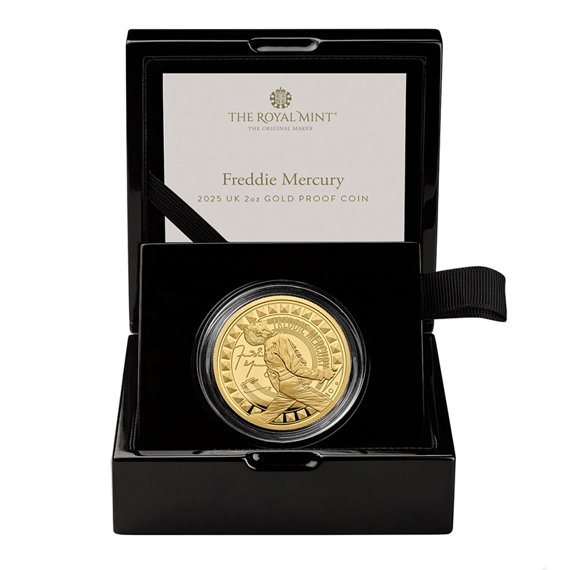英国 2025年 伝説のミュージシャン フレディ・マーキュリー 200ポンド