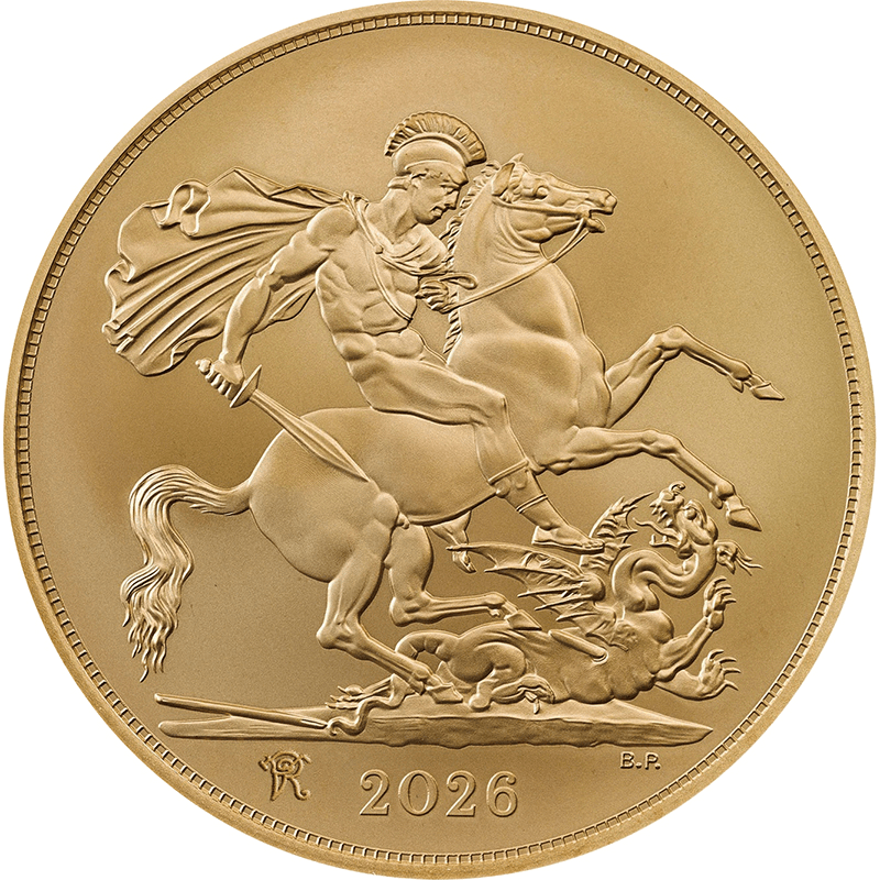 英国 2026年 ヴィクトリア女王の生涯 1ソブリン金貨 未使用