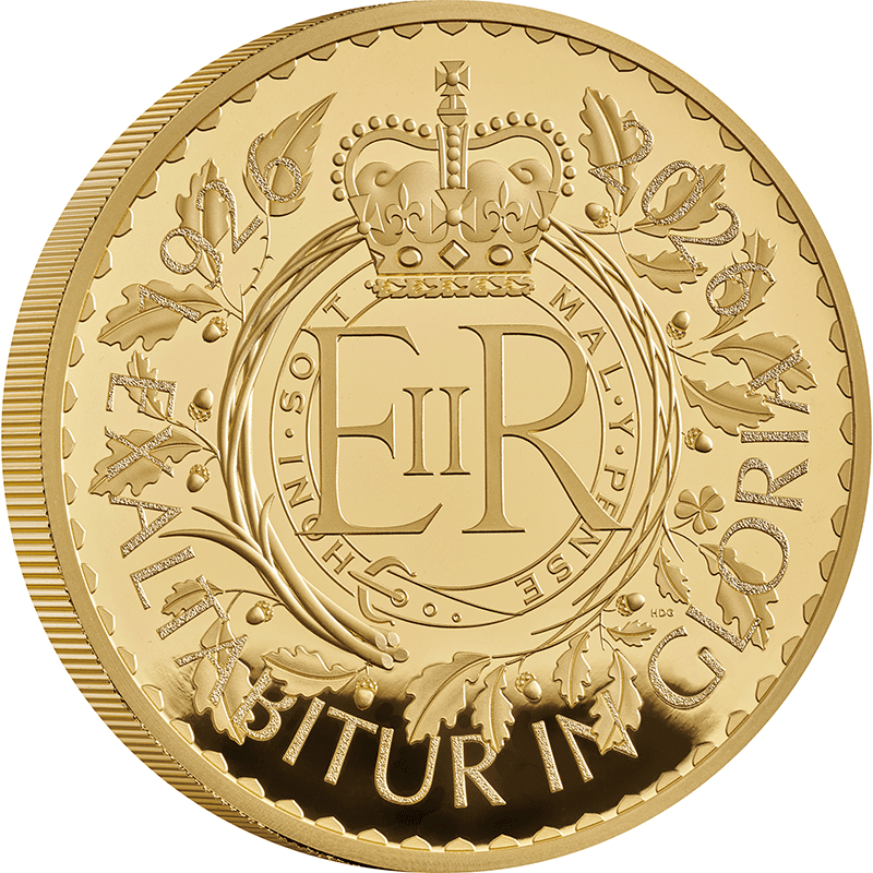 供給元問合せ】 英国 2026年 エリザベス2世生誕100周年 1000ポンド金貨