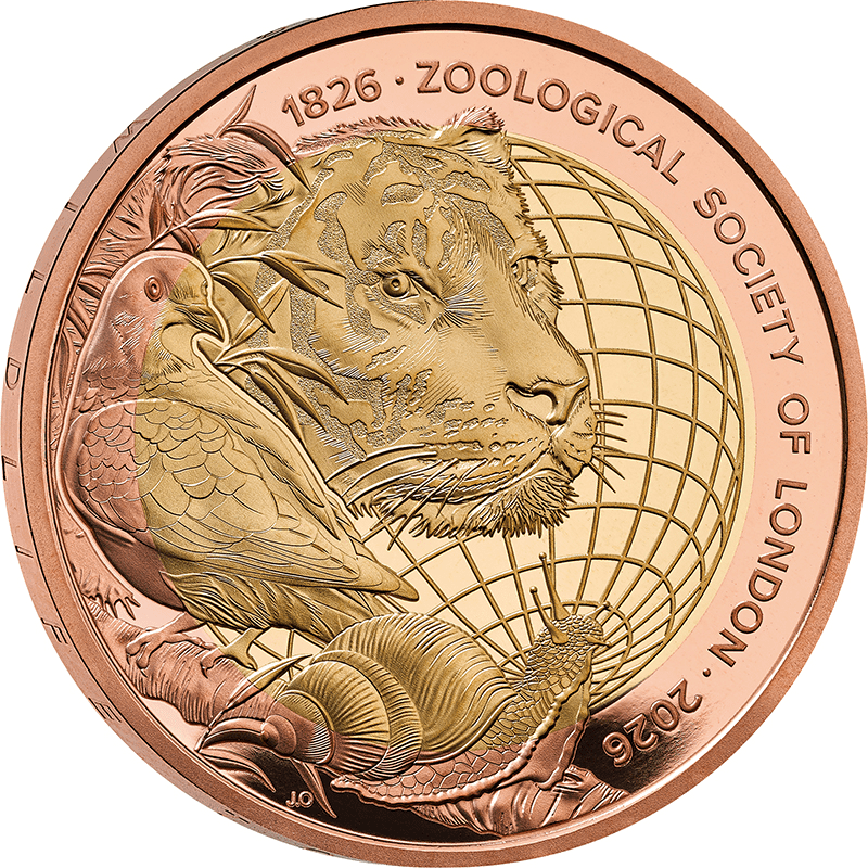 供給元問合せ】 英国 2026年 ロンドン動物学会(ZSL)創立200周年 2