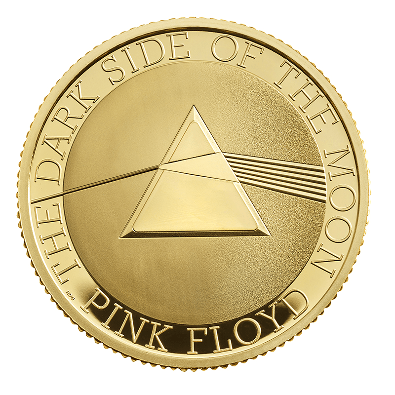 英国 2026年 伝説のミュージシャン ピンク・フロイド 25ポンド金貨 1/4
