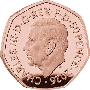 英国 2025年 ブリタニア 銀貨4種セット (5、10、50ペンス、2ポンド貨