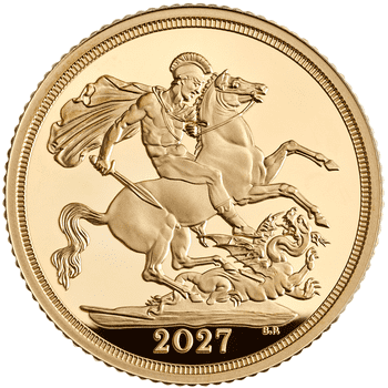 英国 2026年 ソブリン銀貨 1ソブリン銀貨 プルーフ | オンライン