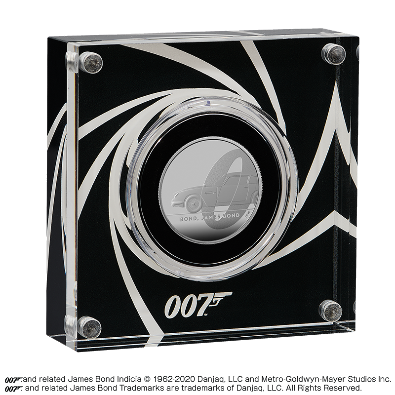 英国 007 記念銀貨 1オンス
