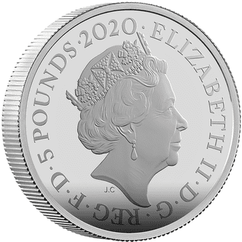 希少品 007 ジェームズ・ボンド 5ポンド 記念コイン イギリス