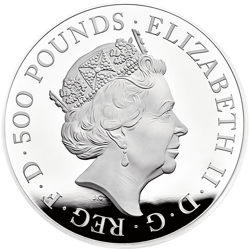英国 2021年 ブリタニア 特別版 500ポンド銀貨 1キロ プルーフ