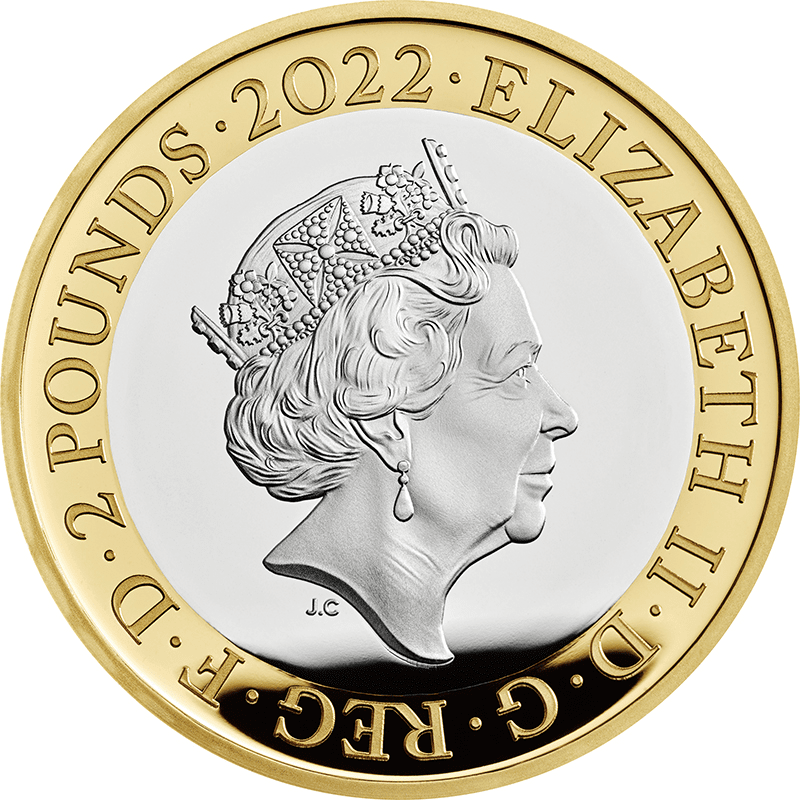 英国 22年 Faカップ創設150周年 2ポンド銀貨金メッキ付 プルーフ オンラインショップ 泰星コイン株式会社