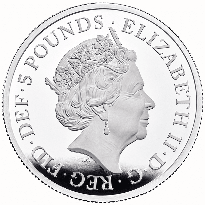 英国 2022年 ブリタニア 5ポンド銀貨 2オンス プルーフ | オンライン