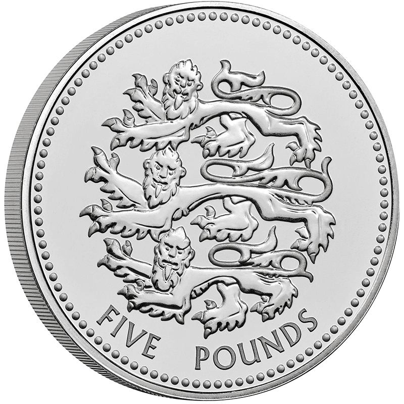 英国 2023年 イングランドの誇り 5ポンド銀貨 プルーフ | オンライン