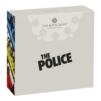 英国 2023年 伝説のミュージシャン The Police 5ポンド銀貨 プルーフ