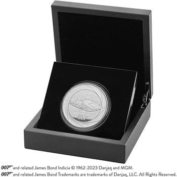 英国 2023年 007 シリーズ60年の軌跡 ～1970年代作品～ 10ポンド銀貨 プルーフ