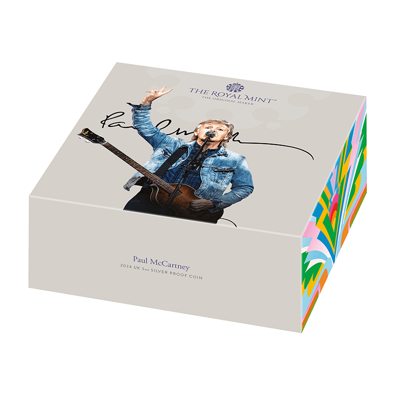 英国 2024年 伝説のミュージシャン ポール・マッカートニー 10ポンド