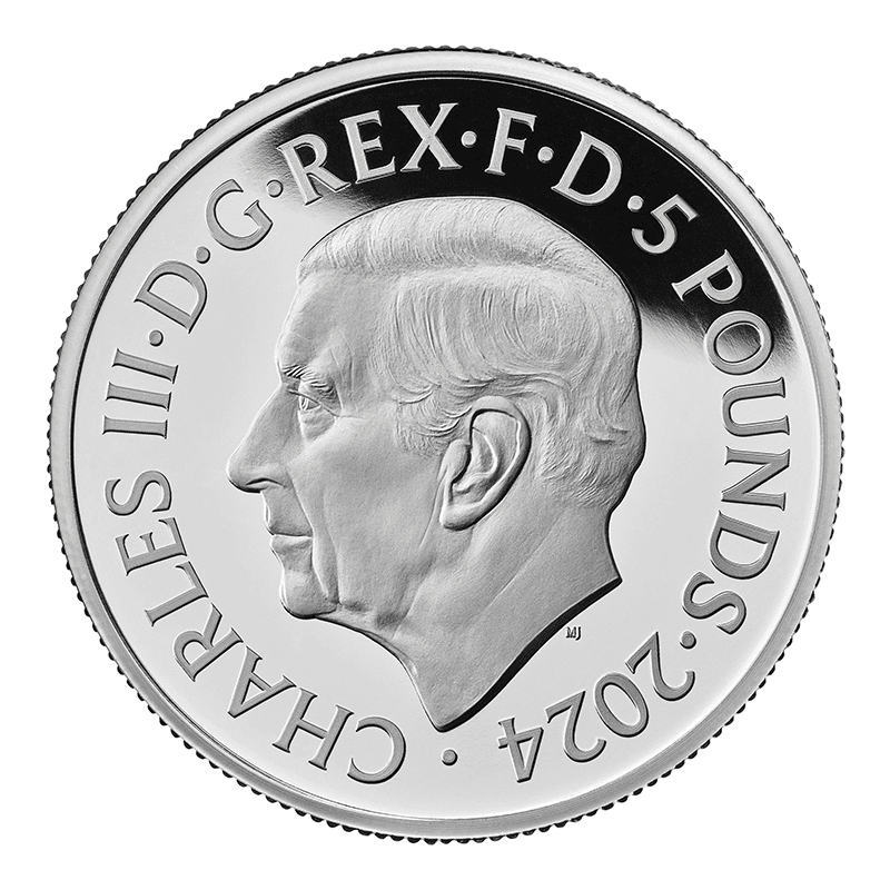 英国 2024年 伝説のミュージシャン ポール・マッカートニー 5ポンド