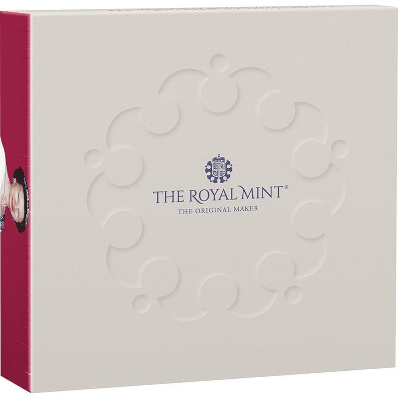 英国 2025年 アン王女生誕75周年 5ポンドピエフォー銀貨 プルーフ