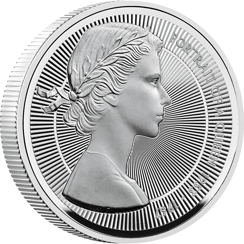 英国 2026年 エリザベス2世の肖像 第1の肖像 メアリー・ギリック作 5