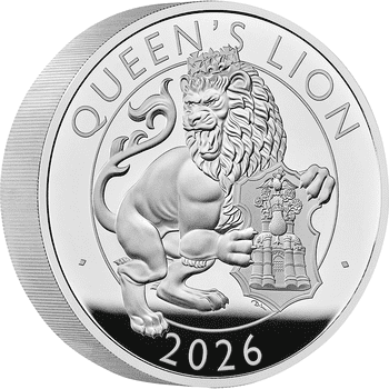 英国 2025年 ブリタニア 銀貨4種セット (5、10、50ペンス、2