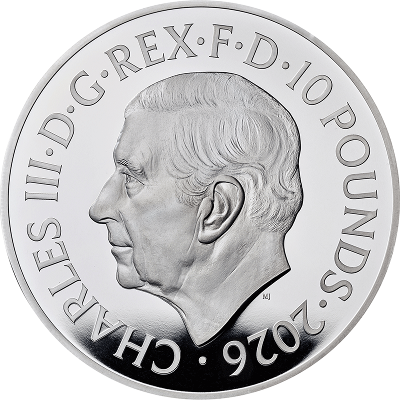 供給元問合せ】 英国 2026年 午年馬図記念コイン 10ポンド銀貨 5オンス