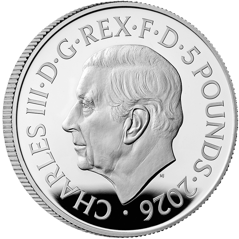 英国 2026年 ヴィクトリア女王の生涯 5ポンド銀貨 プルーフ