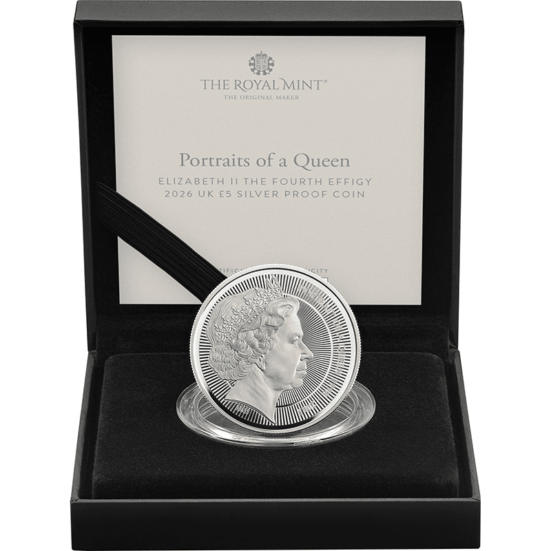 英国 2026年 エリザベス2世の肖像 第4の肖像 イアン・ランクブロード