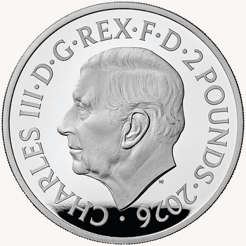 英国 2026年 ブリタニア 2ポンド銀貨 1オンス プルーフ | オンライン 英国 2026年 ブリタニア 2ポンド銀貨 1オンス プルーフ | オンライン