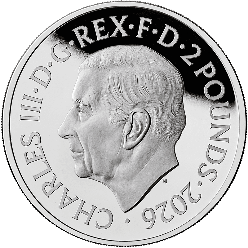 2枚 x 2026年 イングランド ブリタニア 銀貨 1/10 オンス 英国 2026年 ブリタニア 2ポンド銀貨 1オンス プルーフ | オンライン