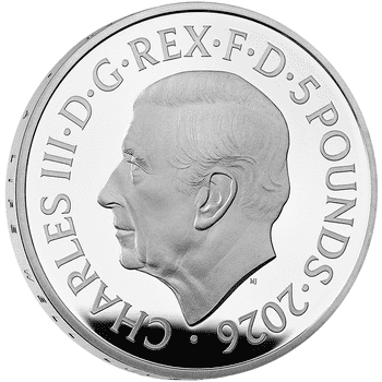 英国 2026年 ブリタニア 5ポンド銀貨 2オンス プルーフ | オンライン