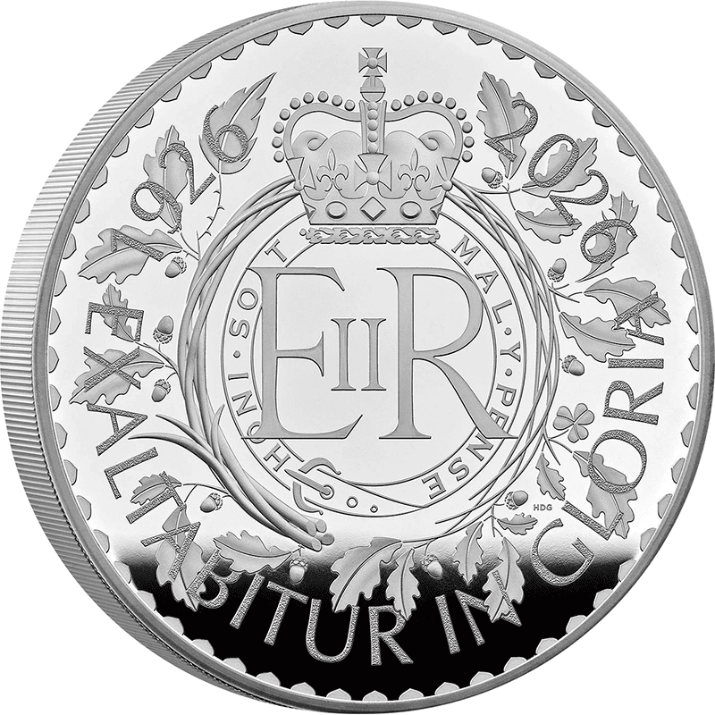供給元問合せ】 英国 2026年 エリザベス2世生誕100周年 500ポンド銀貨