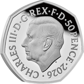英国 2026年 ブリタニア 2ポンド銀貨 1オンス プルーフ | オンライン