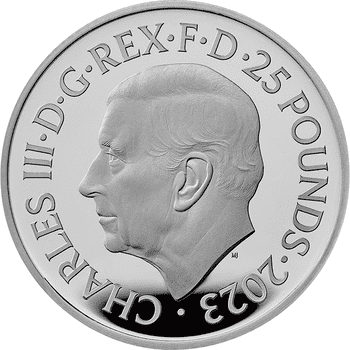 英国 2023年 ブリタニア 25ポンドプラチナ貨 1/4オンス プルーフ