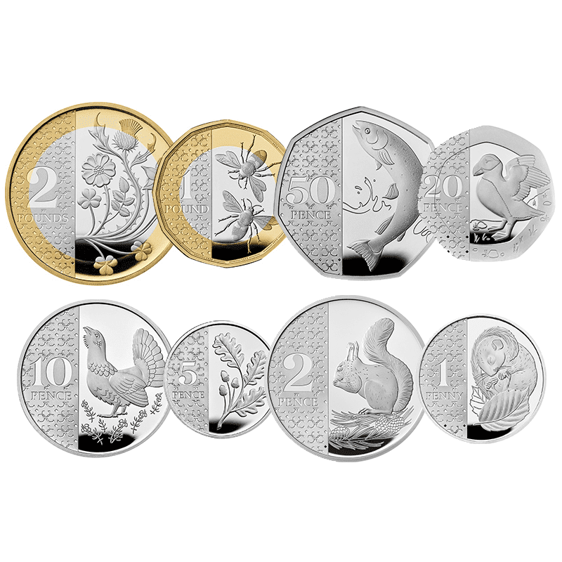 英国 2025年 記念貨入通常貨セット 13種未使用セット | オンライン