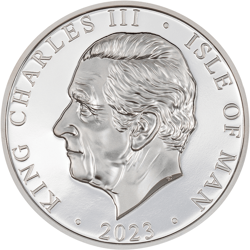 世界のプルーフ硬貨3セット（ルーマニア・フィリピン・マン島） マン島 Isle of Man エリザベス2世 三脚巴 トリスケル 5ポンド