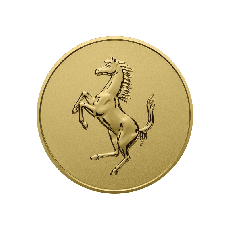 イタリア 2026年 イタリアの卓越性 フェラーリ 100ユーロ金貨 リバース