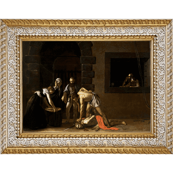 マルタ 2022年 カラヴァッジョ生誕450周年 『洗礼者聖ヨハネの斬首』 100ユーロ長方形カラー銀貨 プルーフライク