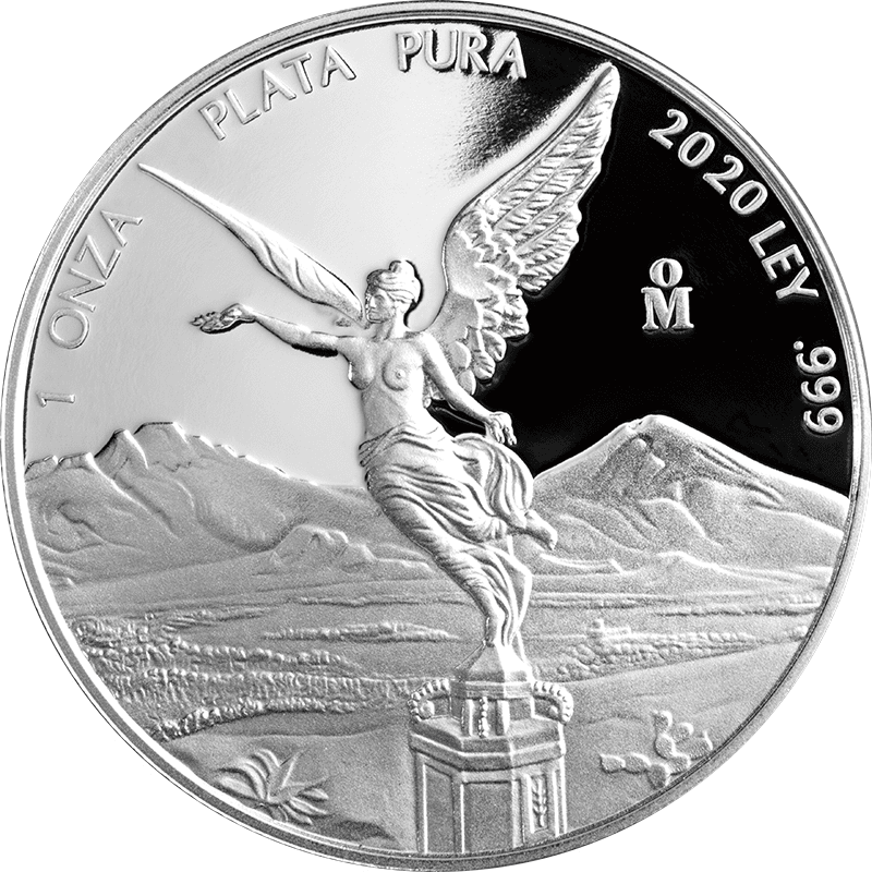 メキシコ 2020年 新リベルタード銀貨 1オンス銀貨 プルーフ 