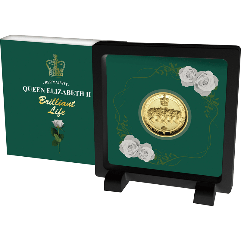 ニウエ 2025年 女王エリザベス2世の治世を称えて 1ドル銅貨