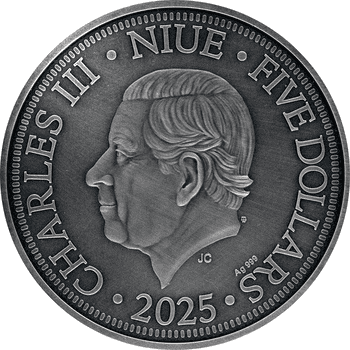 ニウエ 2024年 ディズニー・プリンセス ベル 2ドルカラー銀貨