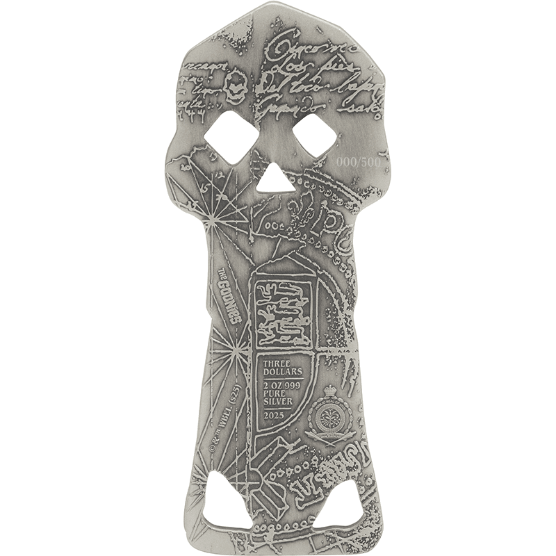 ニウエ 2025年 『グーニーズ』 チェスター・コパーポットの鍵 3ドル穴