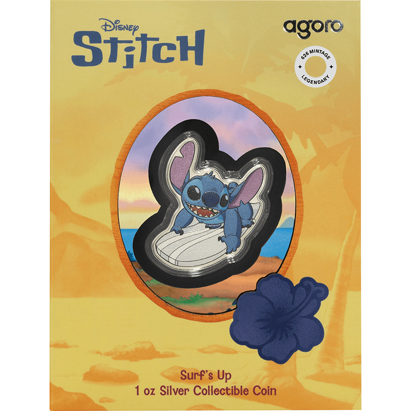 ニウエ 2025年 ディズニー スティッチ 「サーフィンしよう」 2